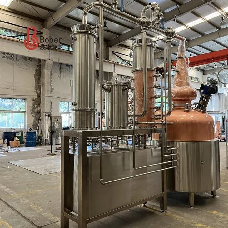 1000 Litre Bain Marie 4 Plate Column Multi Spirit Pot Still