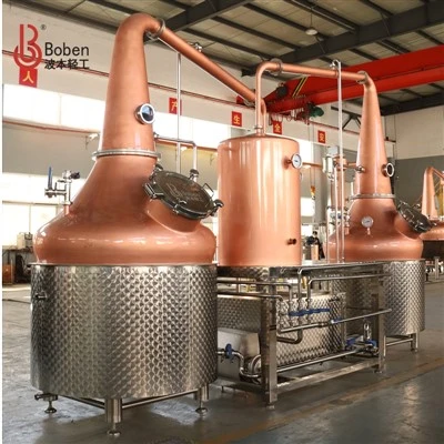 Alambicco per whisky da 500 l e 300 l