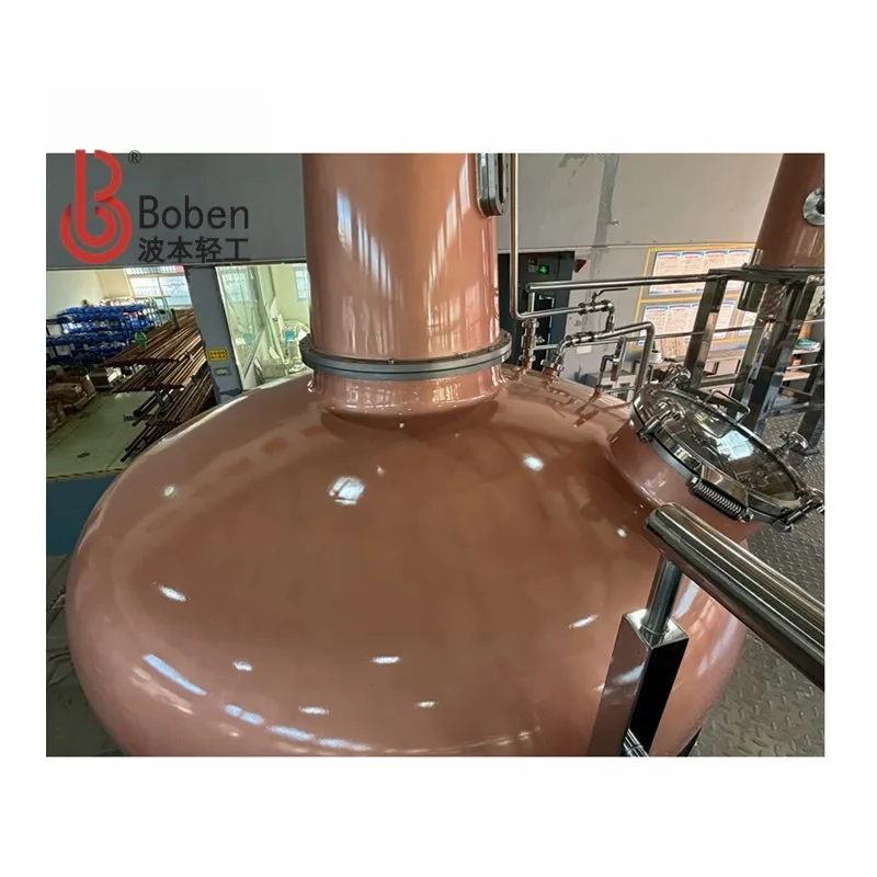 Twin Copper Pot Still For Whisky Whiskey Distillation Pot Stills